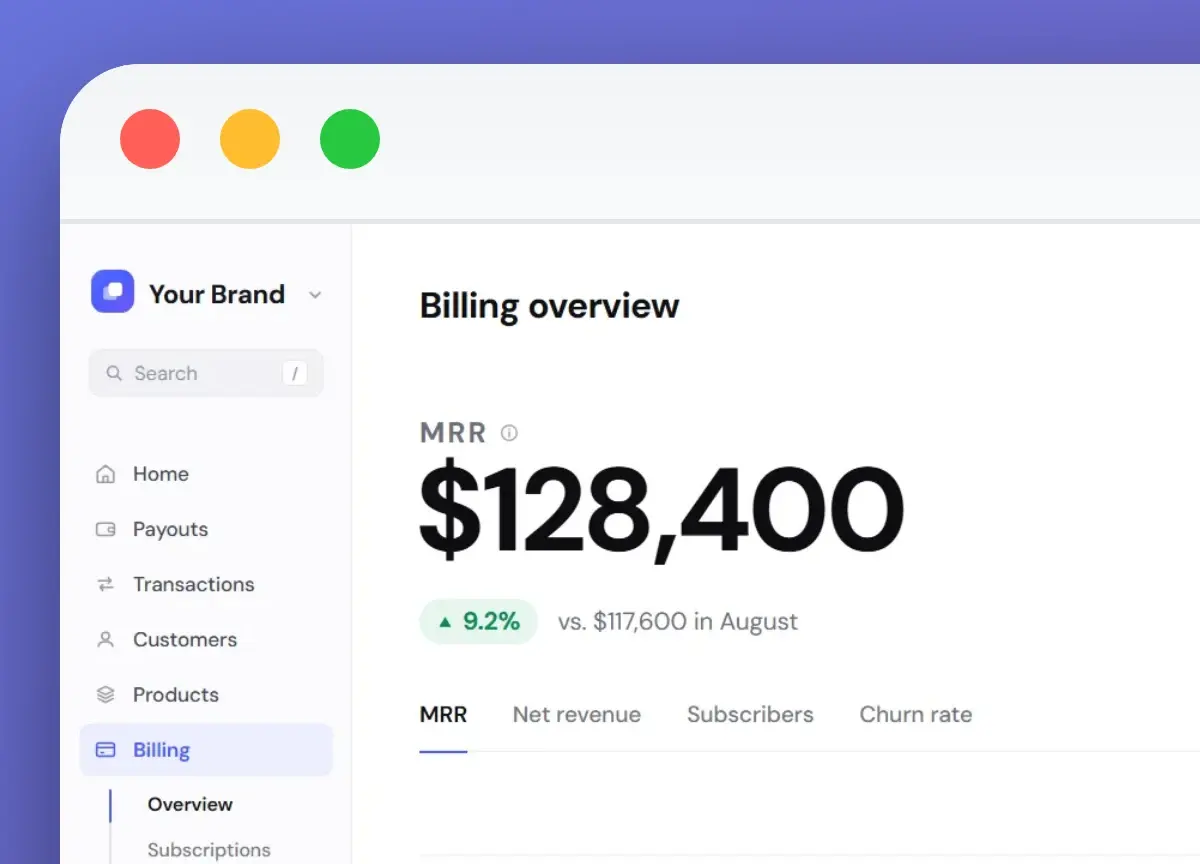 A close-up of an export: the $128,400 figure and the sidebar labels stay sharp